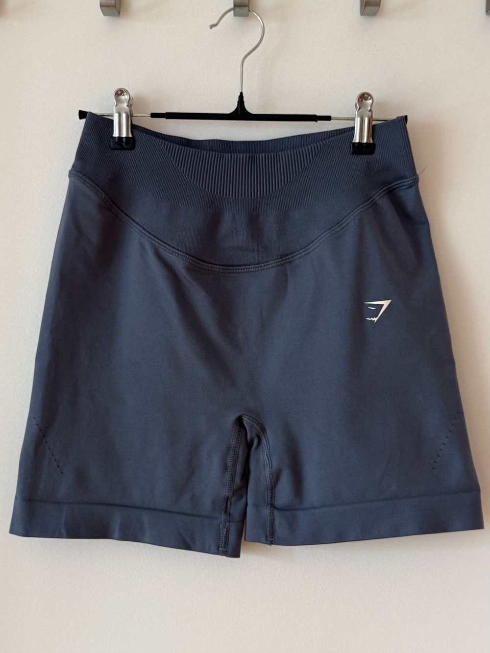 Gymshark Sweat Seamless Shorts – Evening Blue – M